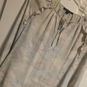 Zac & Rachel Cream and Pink Blouse